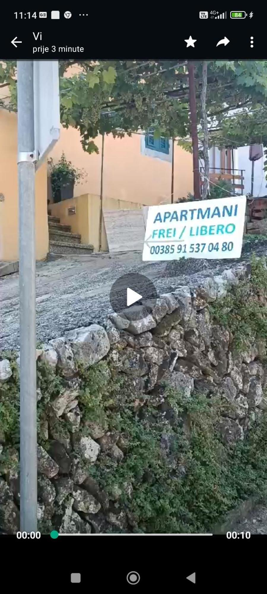 Apartments And Rooms Roberto B. Valun Kültér fotó